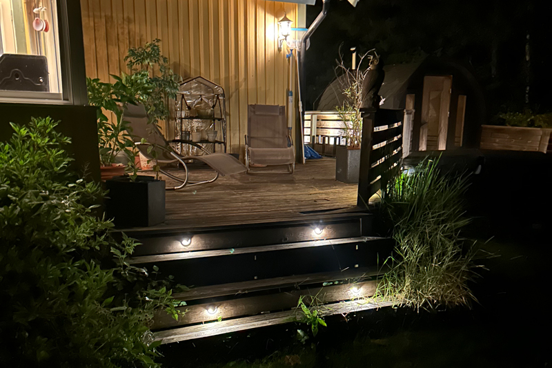 Belysning i Villa